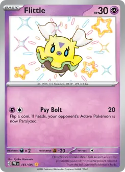 Flittle 164 — shown as an example of the Reverse Holofoil finish
