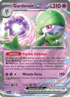 Gardevoir ex — Paldean Fates #29