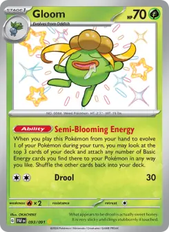 Gloom — Paldean Fates #93