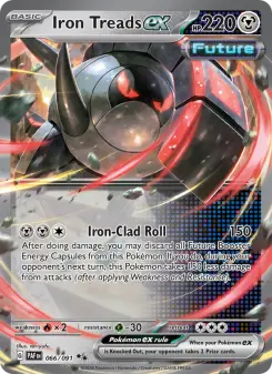 Iron Treads ex — Paldean Fates 66