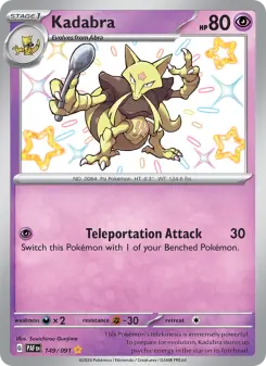 Kadabra 149 — Paldean Fates