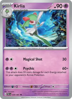 Kirlia — Paldean Fates #28