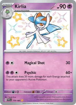 Kirlia — Paldean Fates #154
