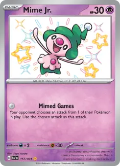 Mime Jr. — Paldean Fates 157