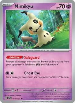 Mimikyu 37 — Paldean Fates
