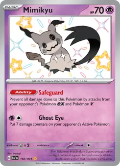 Mimikyu 160 — Paldean Fates