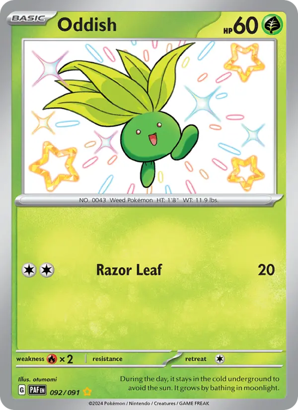 Oddish 92 — the most expensive otumami card