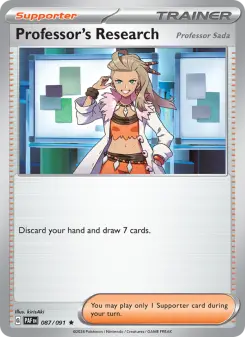 Professor's Research 87 — Paldean Fates