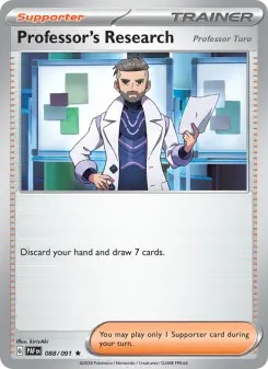 Professor's Research 88 — Paldean Fates