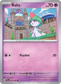 Ralts — Paldean Fates #27