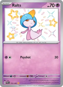 Ralts 153 — Paldean Fates