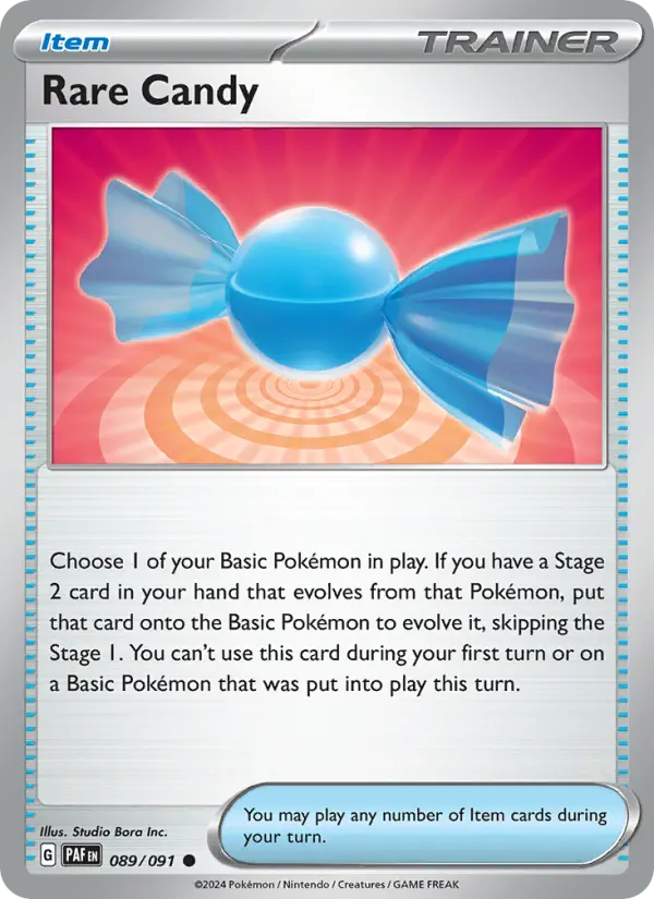 Rare Candy 89 — Paldean Fates 89, Normal finish