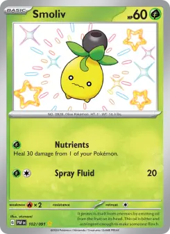 Smoliv — Paldean Fates 102