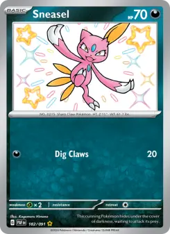 Sneasel — Paldean Fates #182