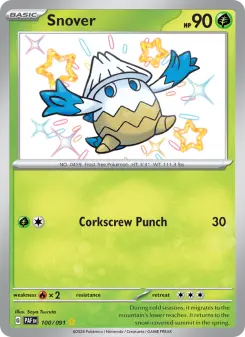 Snover — Paldean Fates 100