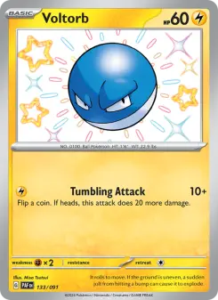 Voltorb — Paldean Fates #133