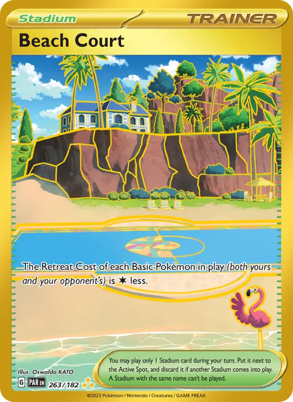 Beach Court 263 — Paradox Rift 263, Holofoil finish