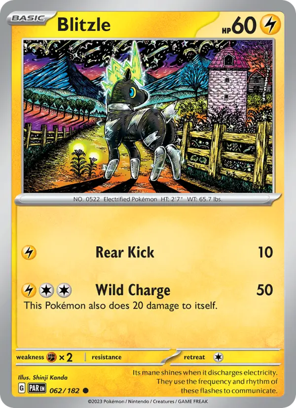 Blitzle 62 card from Paradox Rift