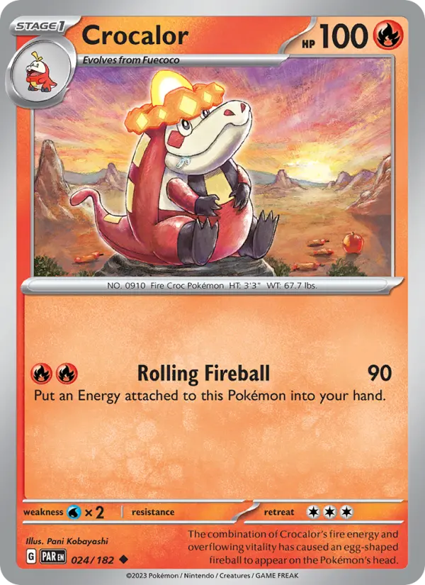 Crocalor 24 — Paradox Rift 24, Normal finish