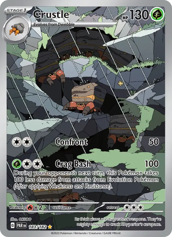 Crustle 183 card from Paradox Rift