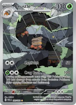 Crustle 183 — shown as an example of the Reverse Holofoil finish
