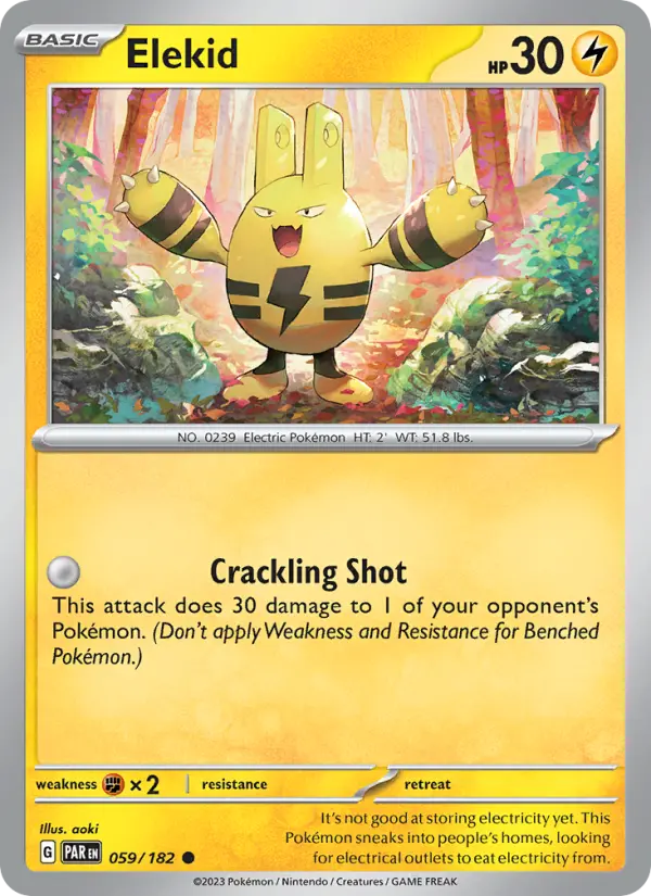 Elekid 59 — Paradox Rift 59, Normal finish