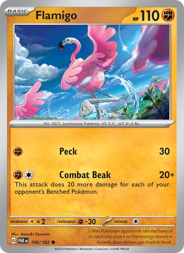 Flamigo 106 card from Paradox Rift