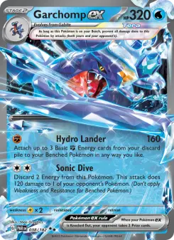 Garchomp ex — Paradox Rift #38