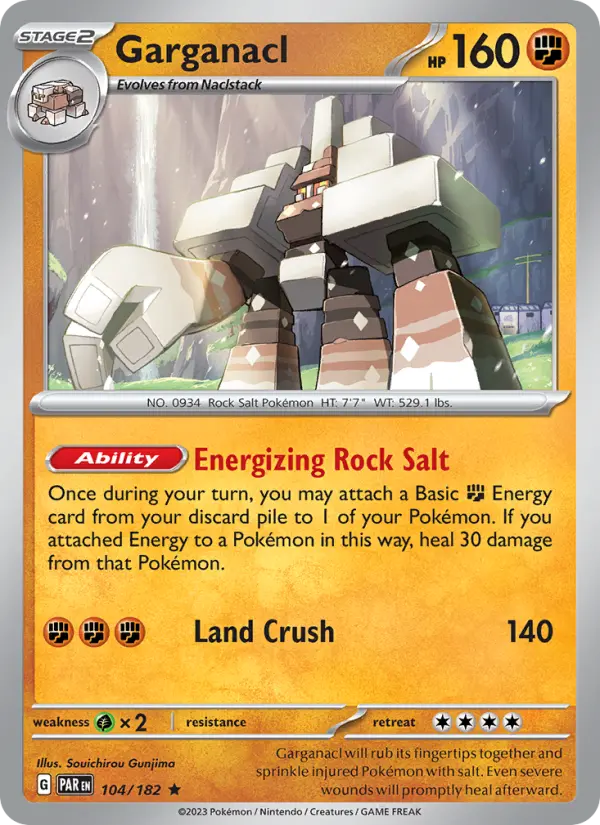 Garganacl 104 card from Paradox Rift