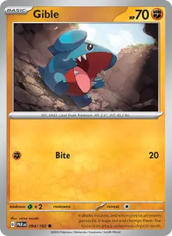 Gible — Paradox Rift 94