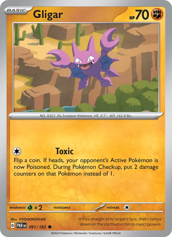 Gligar 91 — Paradox Rift 91, Normal finish
