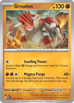 Groudon — Paradox Rift #93