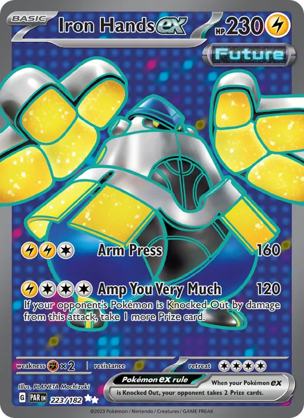 Iron Hands ex 223 card from Paradox Rift