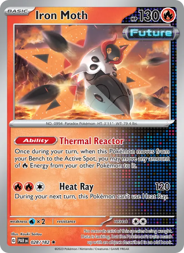 Iron Moth 28 — Paradox Rift 28, Holofoil finish