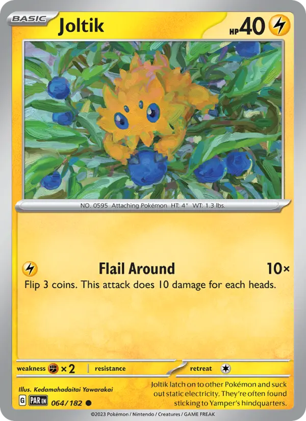Joltik 64 card from Paradox Rift