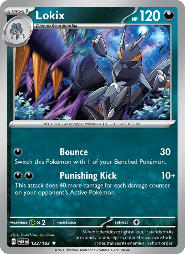Lokix 122 card from Paradox Rift