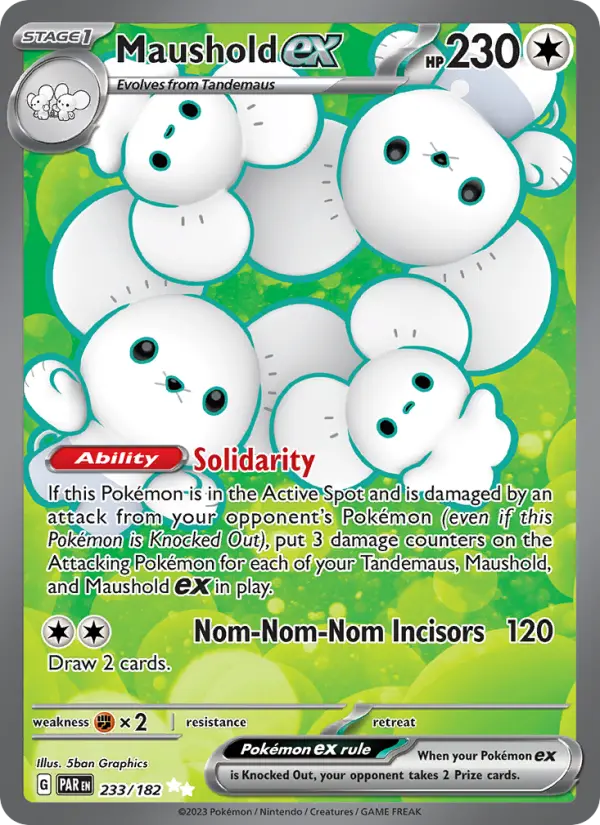 Maushold ex 233 card from Paradox Rift
