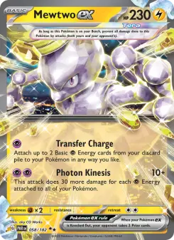 Mewtwo ex — Paradox Rift #58