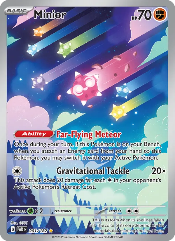 Minior 201 — Paradox Rift 201, Holofoil finish