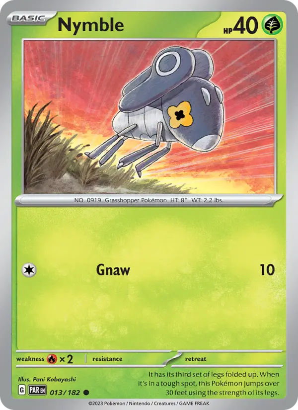 Nymble 13 card from Paradox Rift