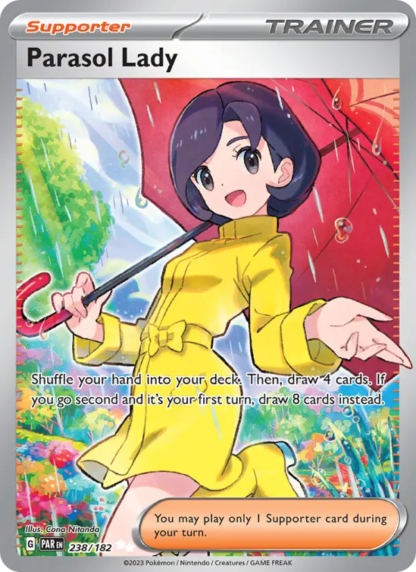 Parasol Lady 238 card from Paradox Rift