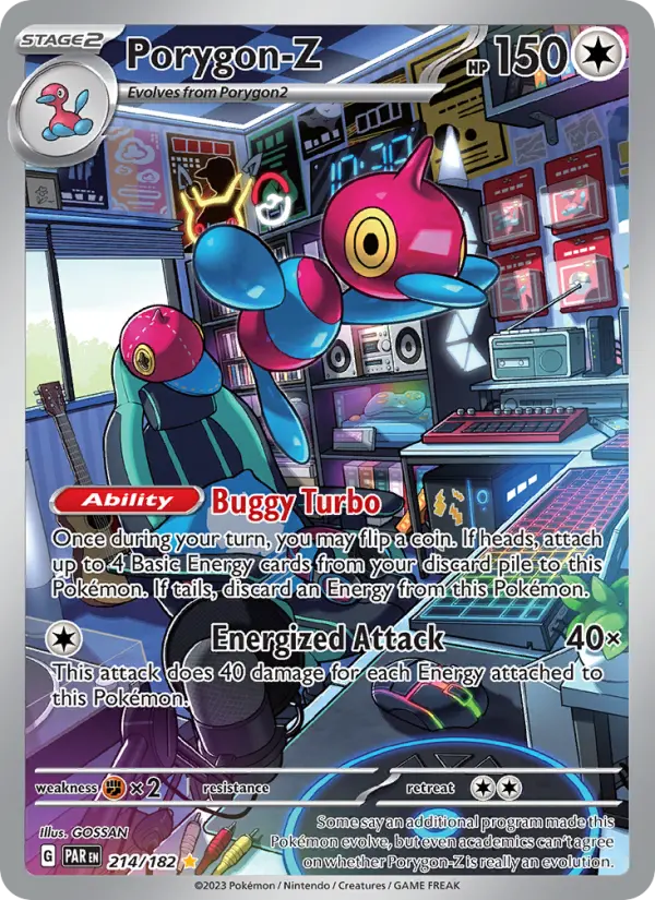 Porygon-Z 214 card from Paradox Rift