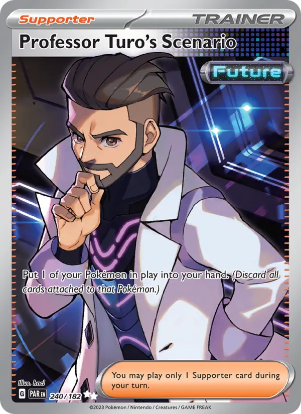 Professor Turo's Scenario 240 — Paradox Rift 240, Holofoil finish
