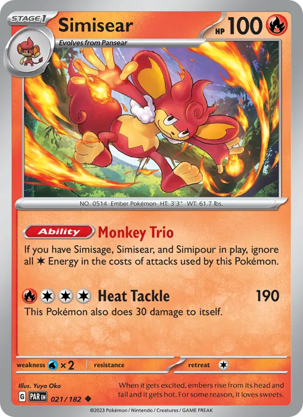 Simisear 21 card from Paradox Rift