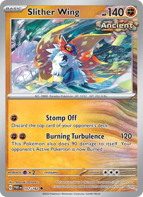 Slither Wing 107 card from Paradox Rift