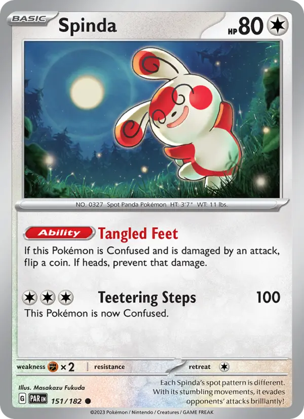 Spinda 151 — Paradox Rift 151, Normal finish