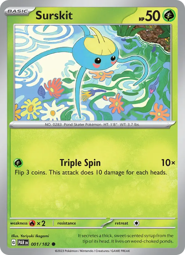 Surskit 1 card from Paradox Rift