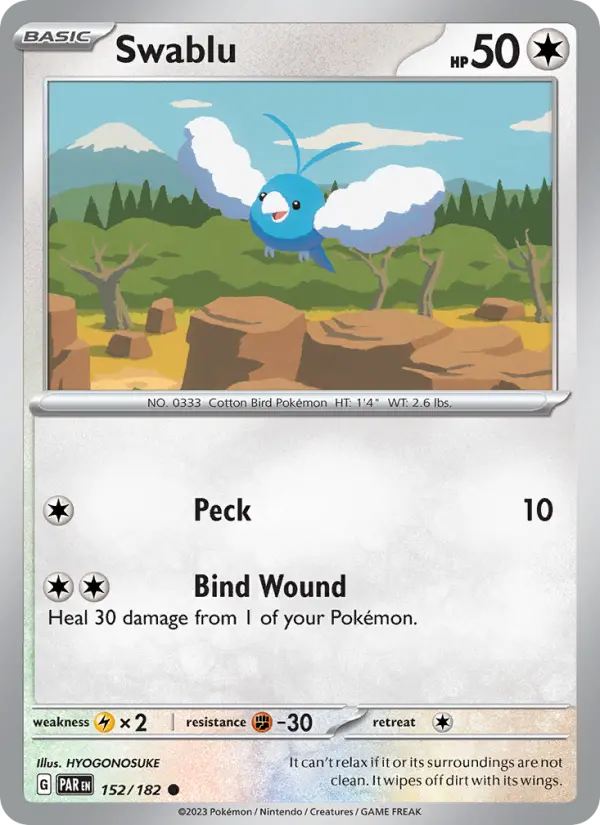 Swablu 152 — Paradox Rift 152, Normal finish