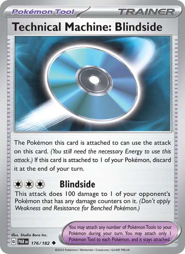 Technical Machine: Blindside 176 — Paradox Rift 176, Normal finish