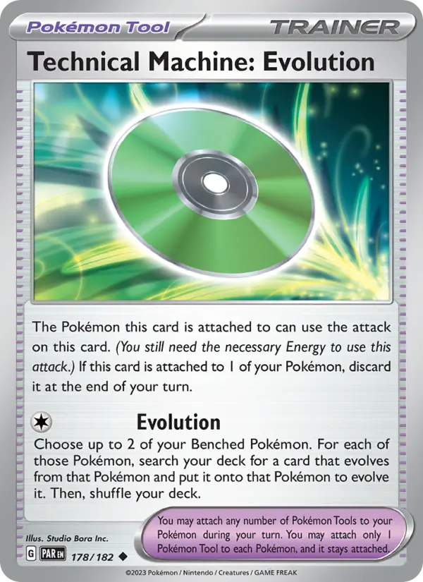 Technical Machine: Evolution 178 — Paradox Rift 178, Normal finish